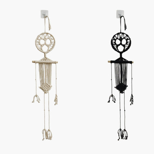 Noctis™ - Hand-Knotted Skeleton Wall Art Set