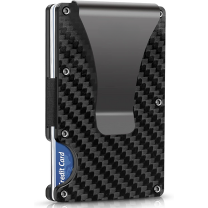 CarbonVault™ - Slim Front-Pocket Wallet With RFID Protection