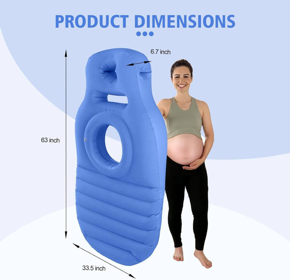 Lumae™ - Stomach-Sleeping Support With Adjustable Dual Chambers