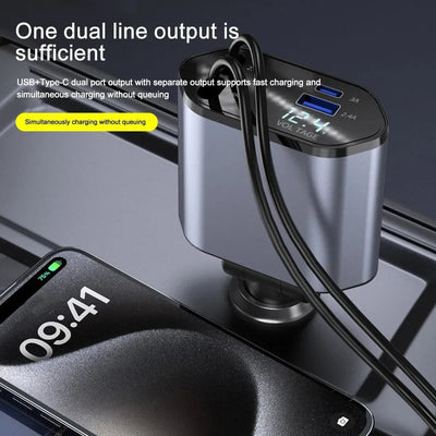 Fluxa™ - Neat Dual-Port Charging On Every Drive