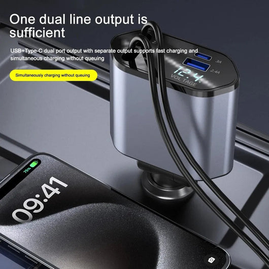 Fluxa™ - Neat Dual-Port Charging On Every Drive