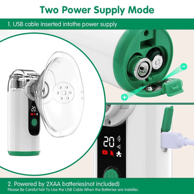 Aerlis™ - Quiet USB Rechargeable Mist for Easy Breathing