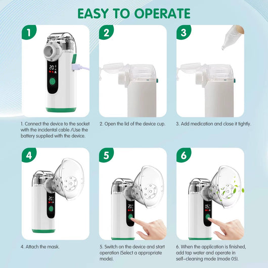 Aerlis™ - Quiet USB Rechargeable Mist for Easy Breathing