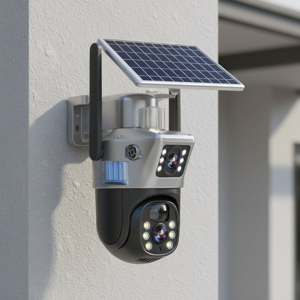 Solivue™ - Solar-Powered 4K Panoramic Outdoor Monitoring