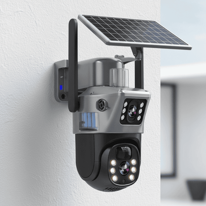Solivue™ - Solar-Powered 4K Panoramic Outdoor Monitoring