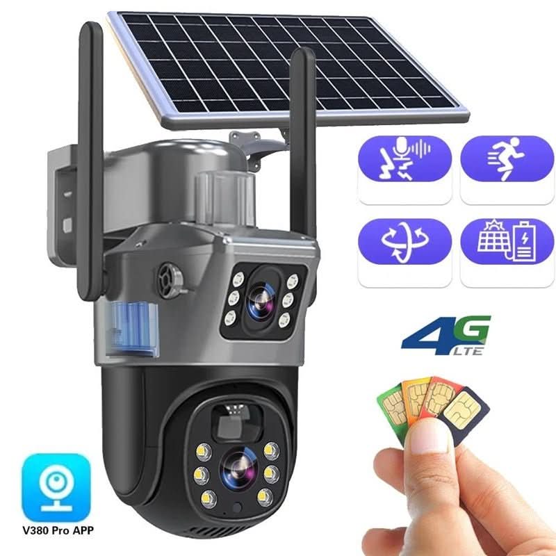 Solivue™ - Solar-Powered 4K Panoramic Outdoor Monitoring