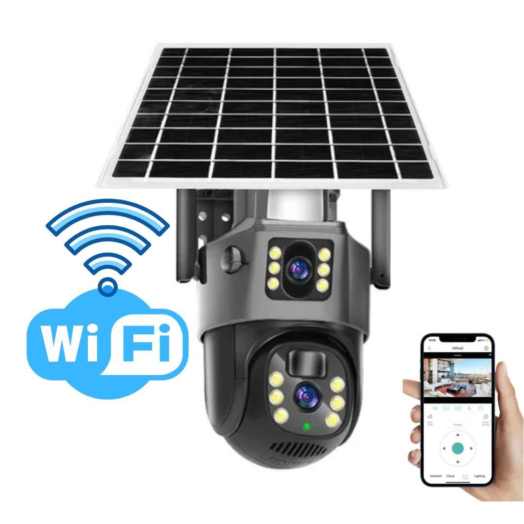 Solivue™ - Solar-Powered 4K Panoramic Outdoor Monitoring