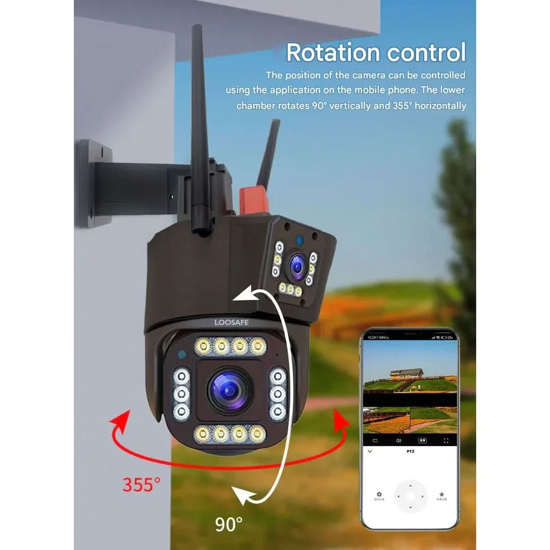 Solivue™ - Solar-Powered 4K Panoramic Outdoor Monitoring