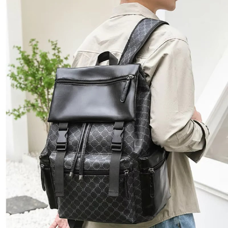Arvent™ - Refined Leather Backpack For Daily Commutes