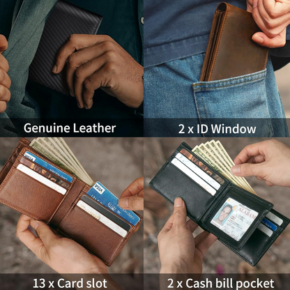 Cartero™ - Slim RFID Bifold for Everyday Carry