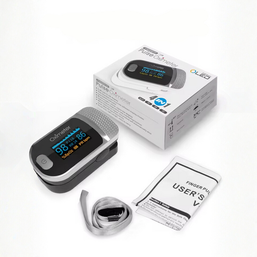 Pulsera™ - Compact Fingertip Oximeter For Quick Home Checks