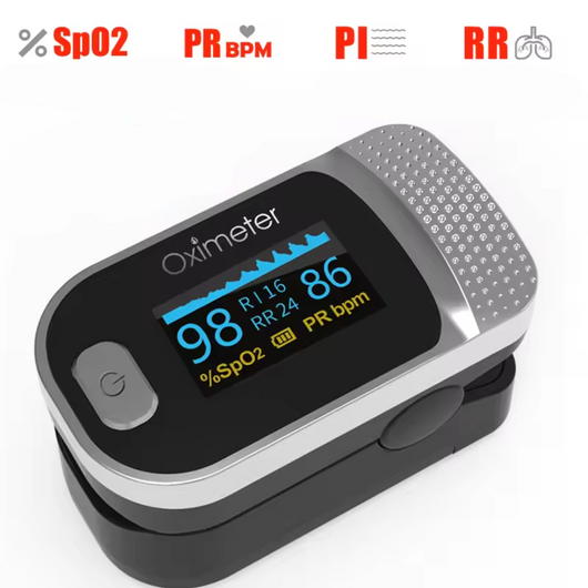 Pulsera™ - Compact Fingertip Oximeter For Quick Home Checks