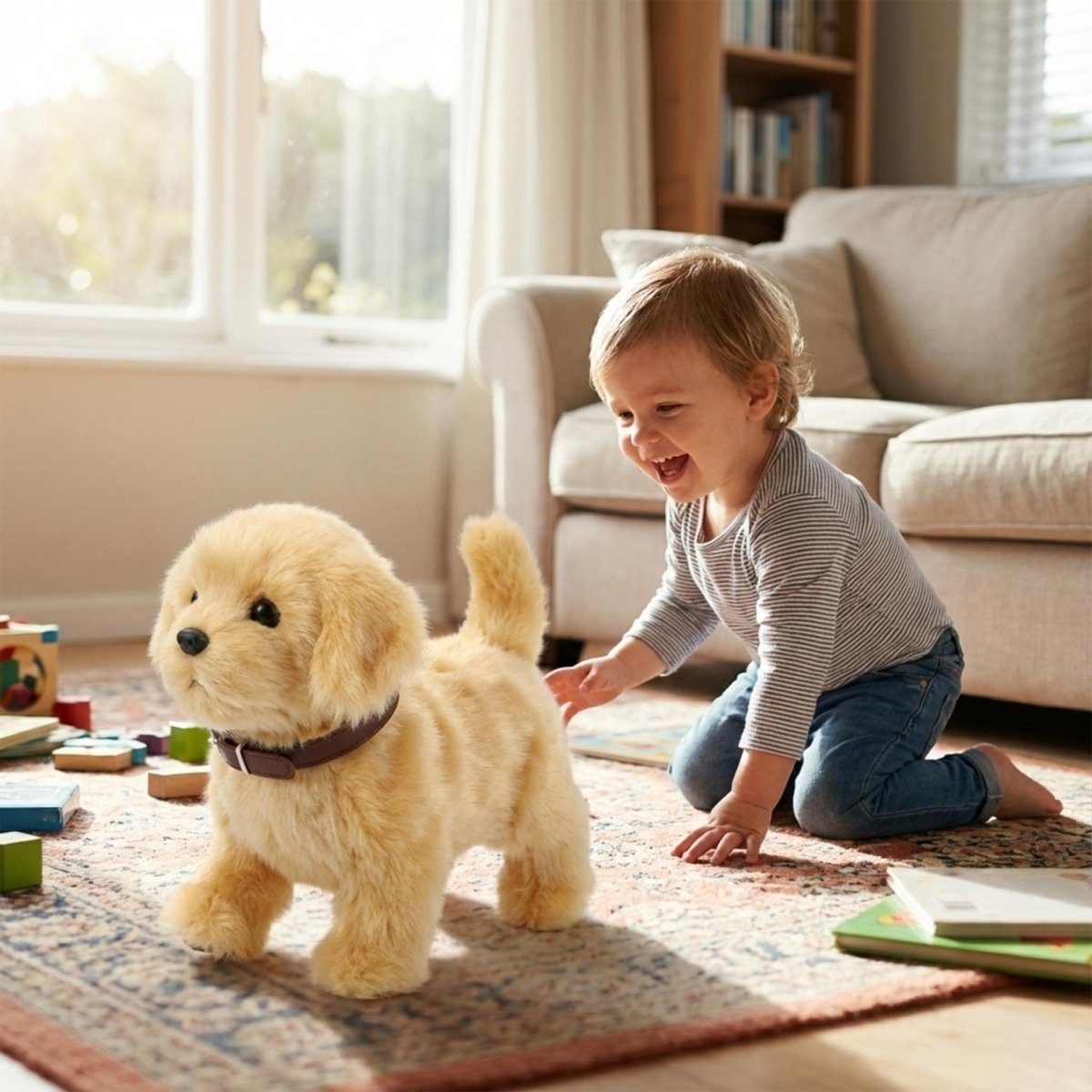 Pupvera™ - Realistic Walking, Barking Companion for Kids