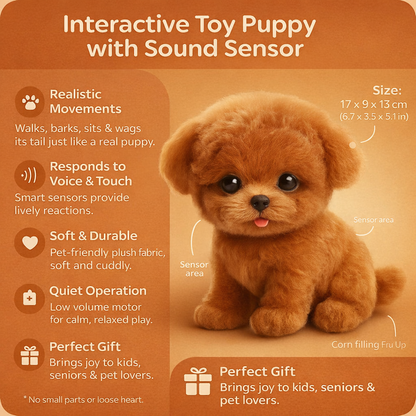 Vivapup™ - Realistic Walks, Sits And Gentle Responses