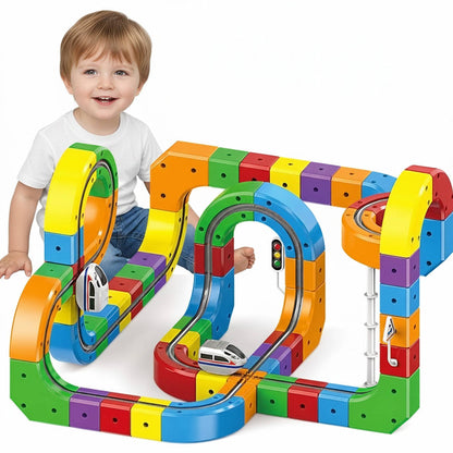 Traxio™ - Modular Magnetic Train Play for Curious Kids