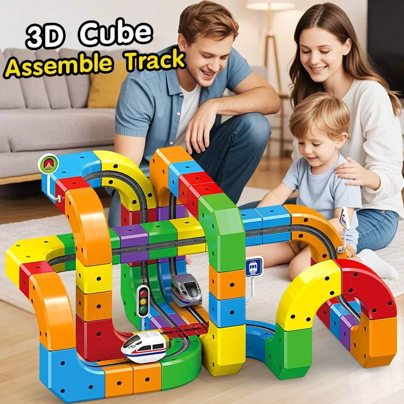 Traxio™ - Modular Magnetic Train Play for Curious Kids
