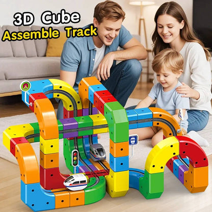 Traxio™ - Modular Magnetic Train Play for Curious Kids