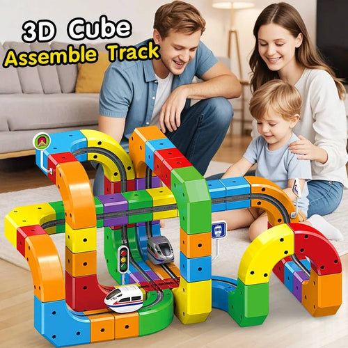 Traxio™ - Modular Magnetic Train Play for Curious Kids