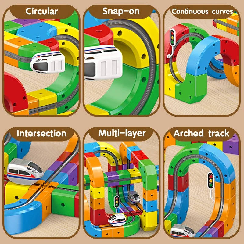 Traxio™ - Modular Magnetic Train Play for Curious Kids