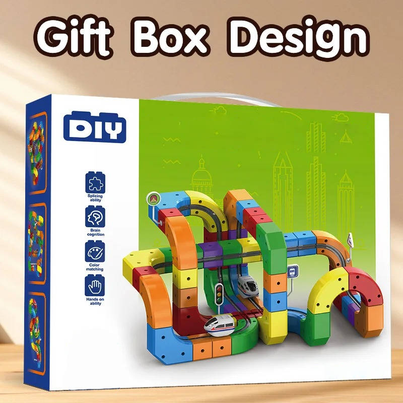 Traxio™ - Modular Magnetic Train Play for Curious Kids