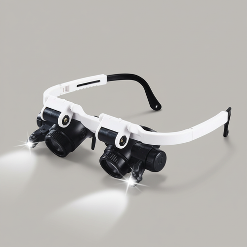 Optiva™ - Hands‑Free Close-Up Viewing With Built-In LEDs