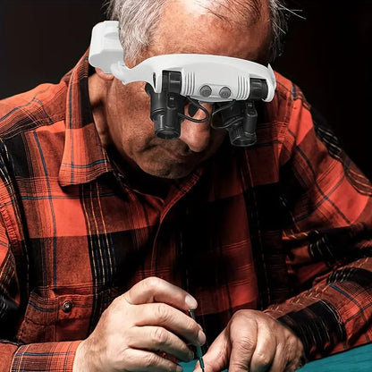 Optiva™ - Hands‑Free Close-Up Viewing With Built-In LEDs
