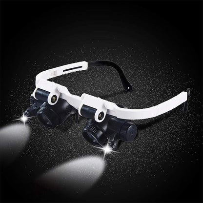 Optiva™ - Hands‑Free Close-Up Viewing With Built-In LEDs