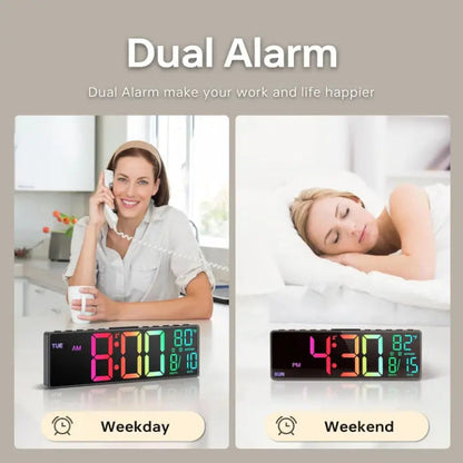 Luminate™ - Easy-Read Time with Custom Color Ambience