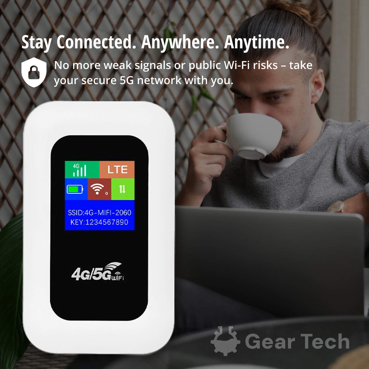 Nomade™ - Pocket Wi-Fi For Travel And Backup
