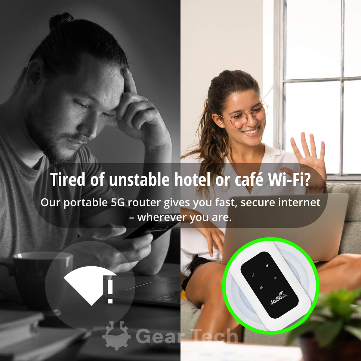Nomade™ - Pocket Wi-Fi For Travel And Backup