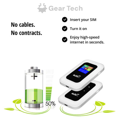 Nomade™ - Pocket Wi-Fi For Travel And Backup