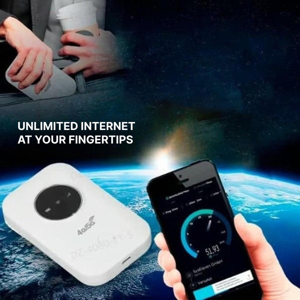 Roamix™ - Portable WiFi for Travel and Remote Work