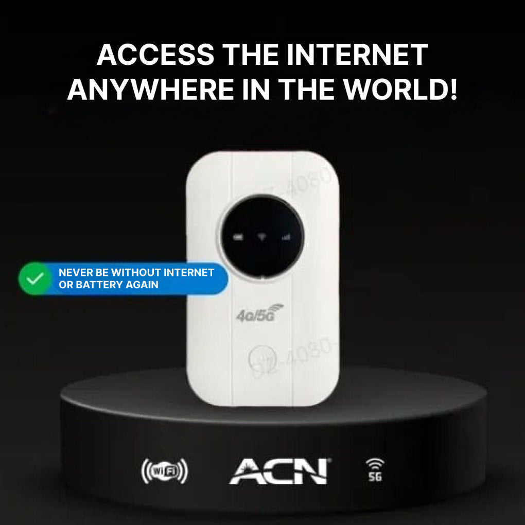 Roamix™ - Portable WiFi for Travel and Remote Work