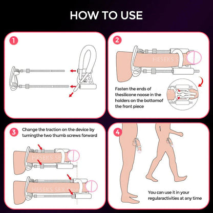 Vireon™ - Discreet Daily Comfort for Gentle Tissue Stretching