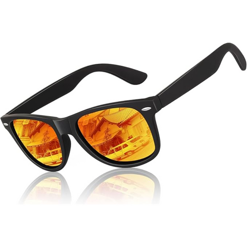 Solvex™ - Retro-Inspired Polarized Protection for Daylong Comfort