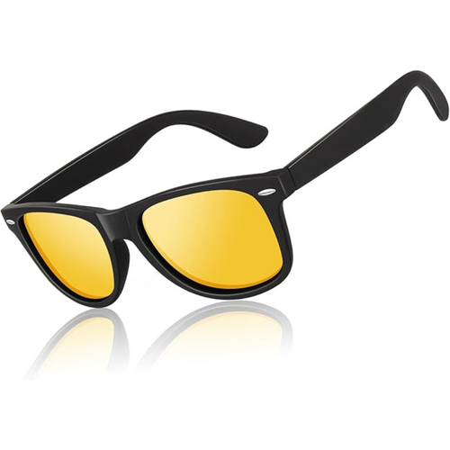 Solvex™ - Retro-Inspired Polarized Protection for Daylong Comfort