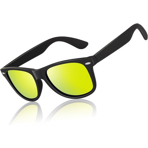 Solvex™ - Retro-Inspired Polarized Protection for Daylong Comfort