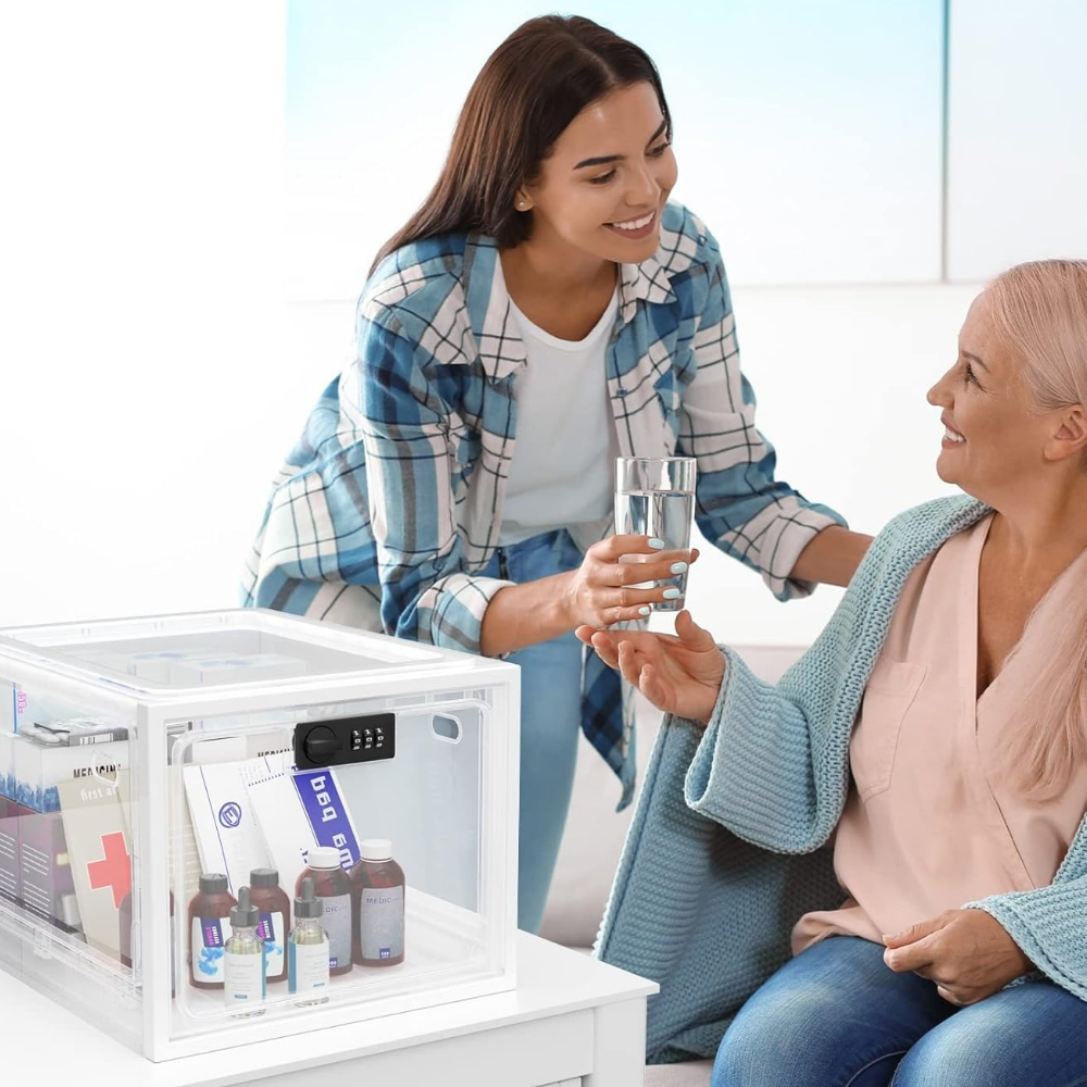 Safara™ - Secure, See-Through Storage for Shared Fridges