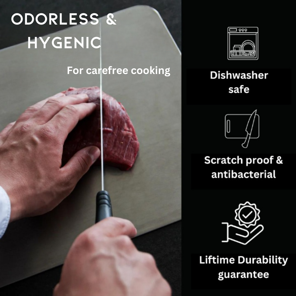 Aurex™ - Hygienic Titanium Surface For Everyday Prep