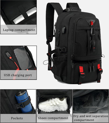 Trailix™ - Expandable 60L Travel Carry For Organized Trips