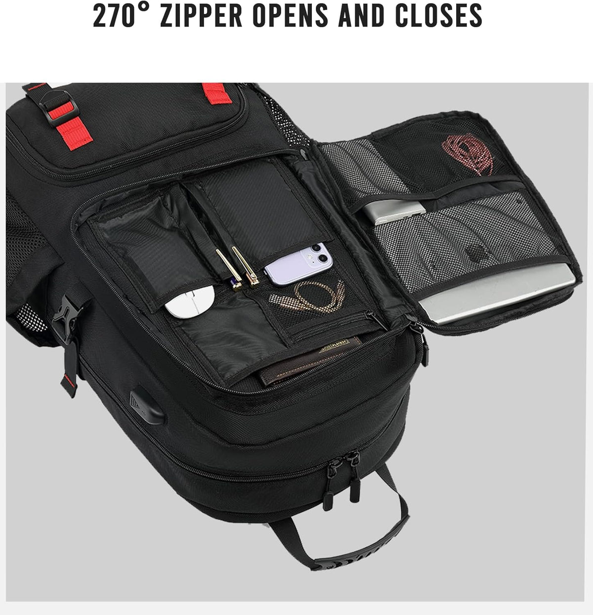 Trailix™ - Expandable 60L Travel Carry For Organized Trips
