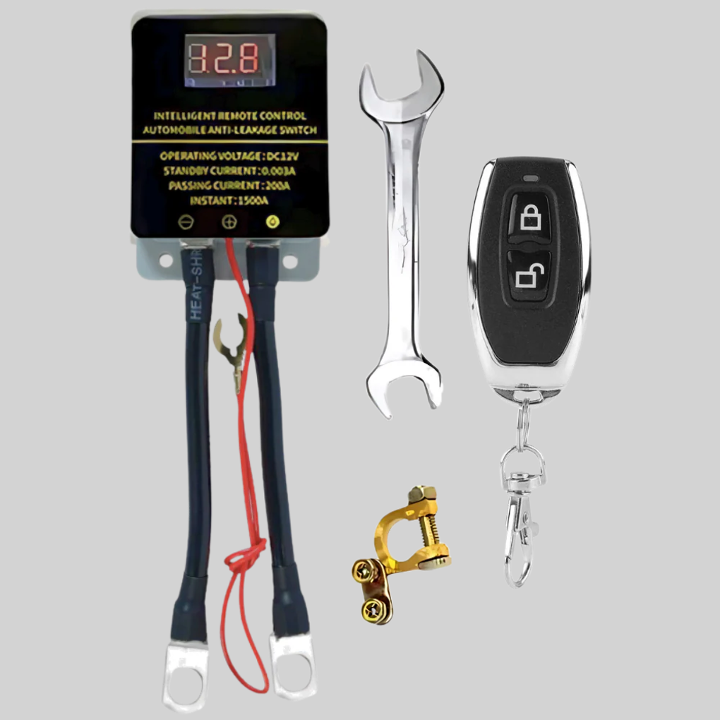Lockeon™ - Remote Battery Cutoff That Stops Unauthorized Starts