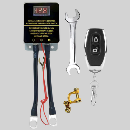 Lockeon™ - Remote Battery Cutoff That Stops Unauthorized Starts