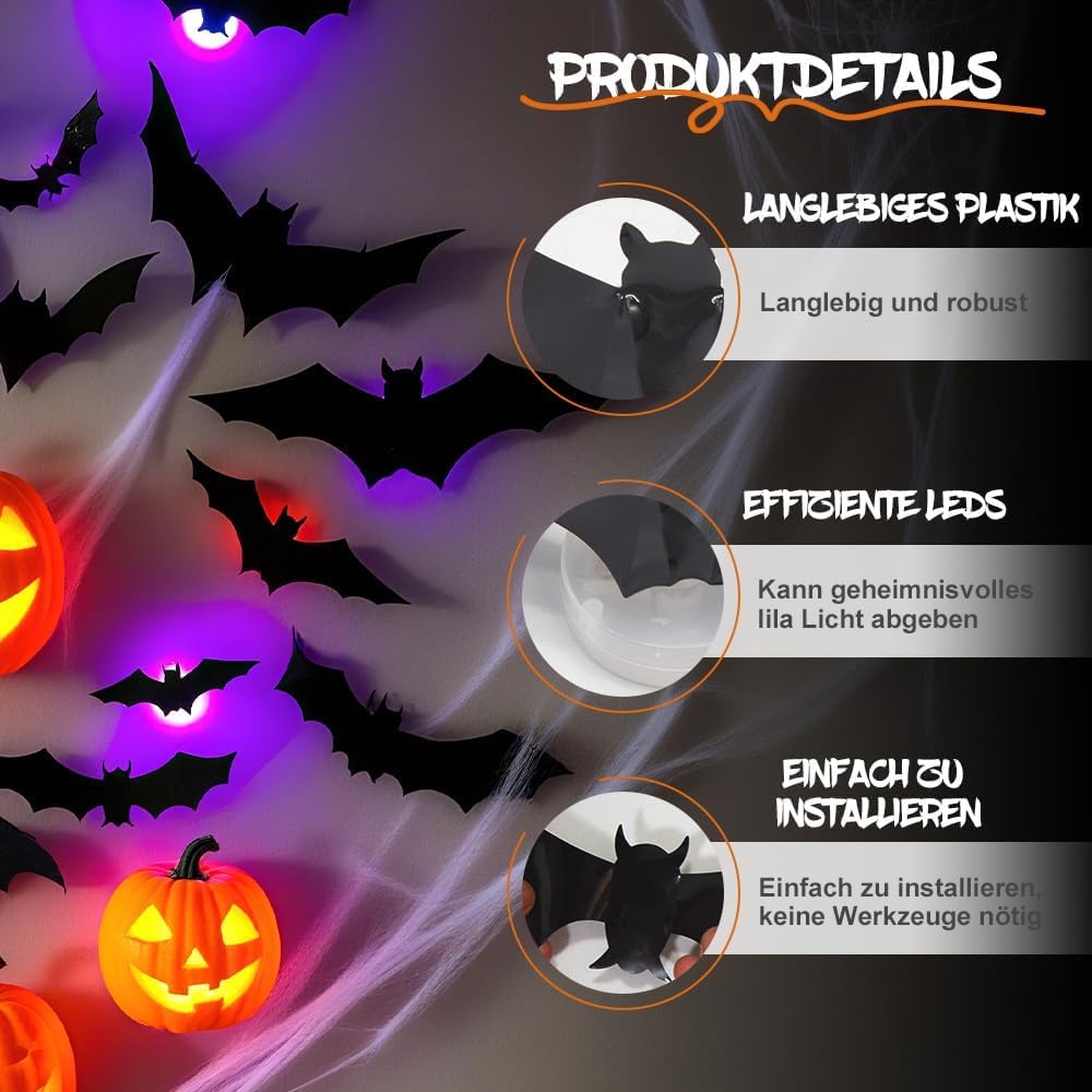 Noctra™ - Ambient 3D Halloween Wall Scene