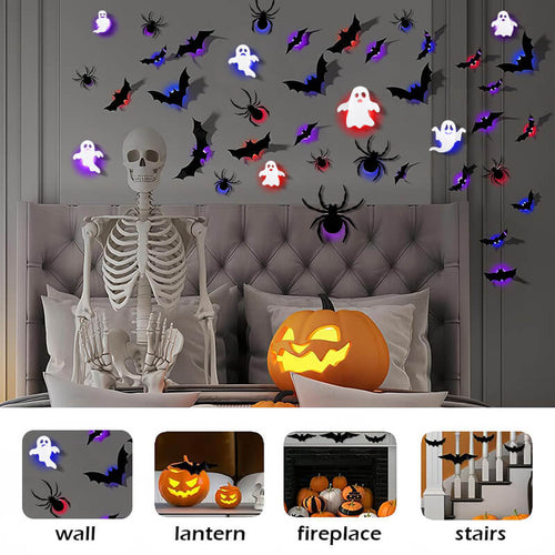 Noctra™ - Ambient 3D Halloween Wall Scene