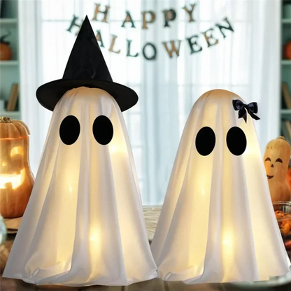 Noctis™ - Two Freestanding Shelf Ghost Figurines
